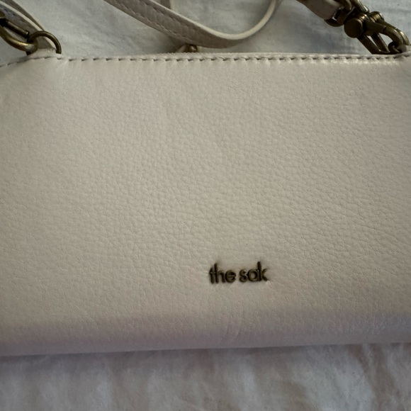 The Sak Cream Embossed Crossbody Bag - Picture 3 of 8